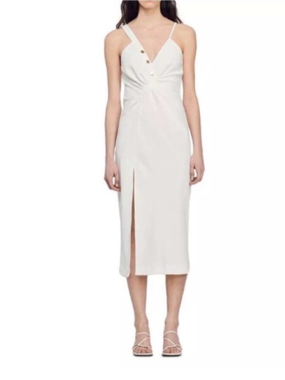 SANDRO white dress Size XS